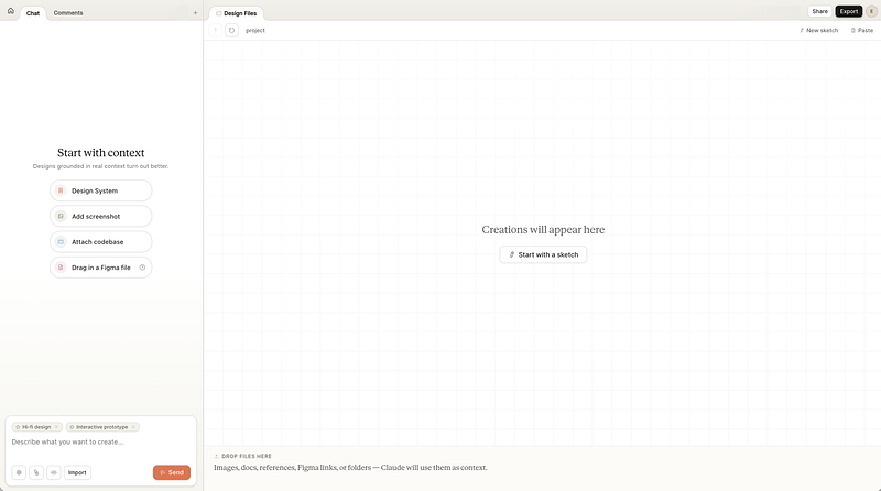 Start with context