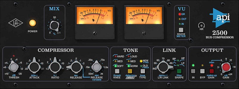 What is Compression (101)? - Get Better Mix With Compressor! - UAD API 2500 Bus Compressor
