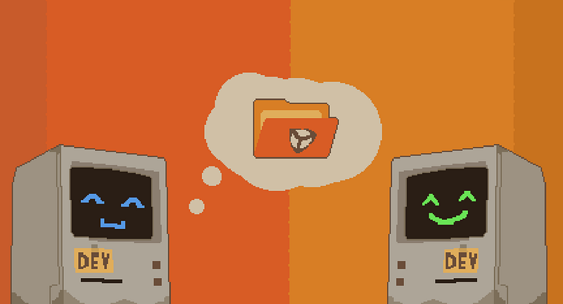 Header image for the article on domain-based Unity project structure