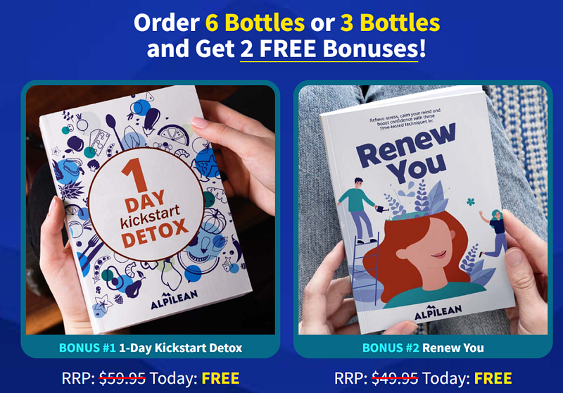 Alpilean-Supplements-Bonuses