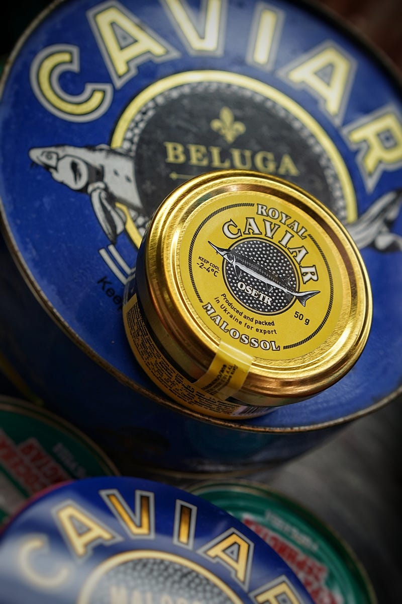 No Money For Caviar?