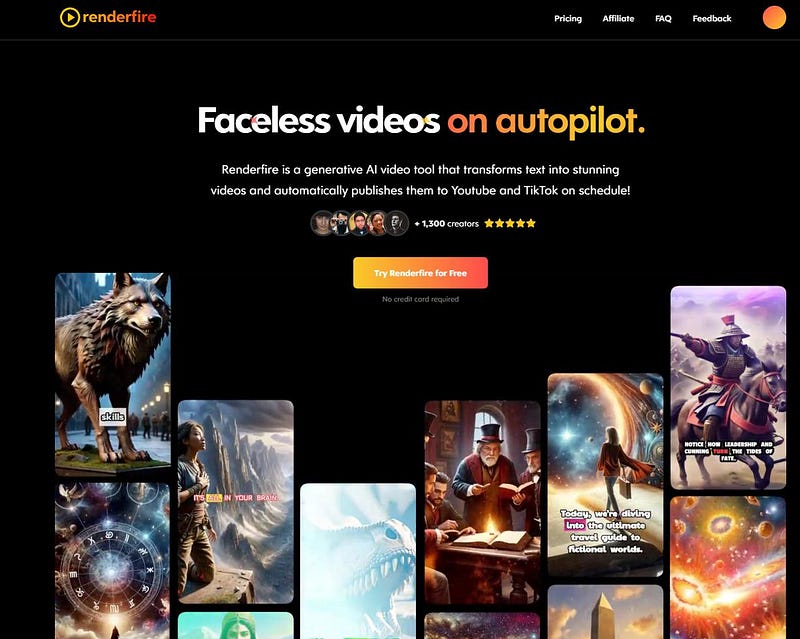 Revolutionizing Content Creation: Renderfire’s AI-Powered Video Generation