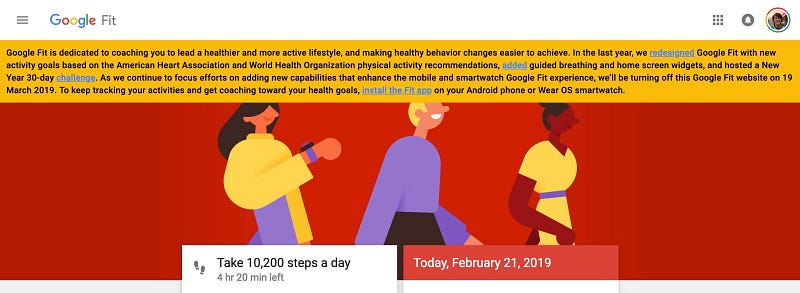 Google Killed Web Access to Google Fit, And Nobody Noticed.