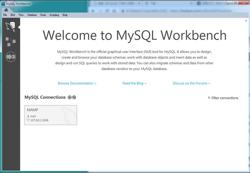 MySQL Workbench 8.0 CE