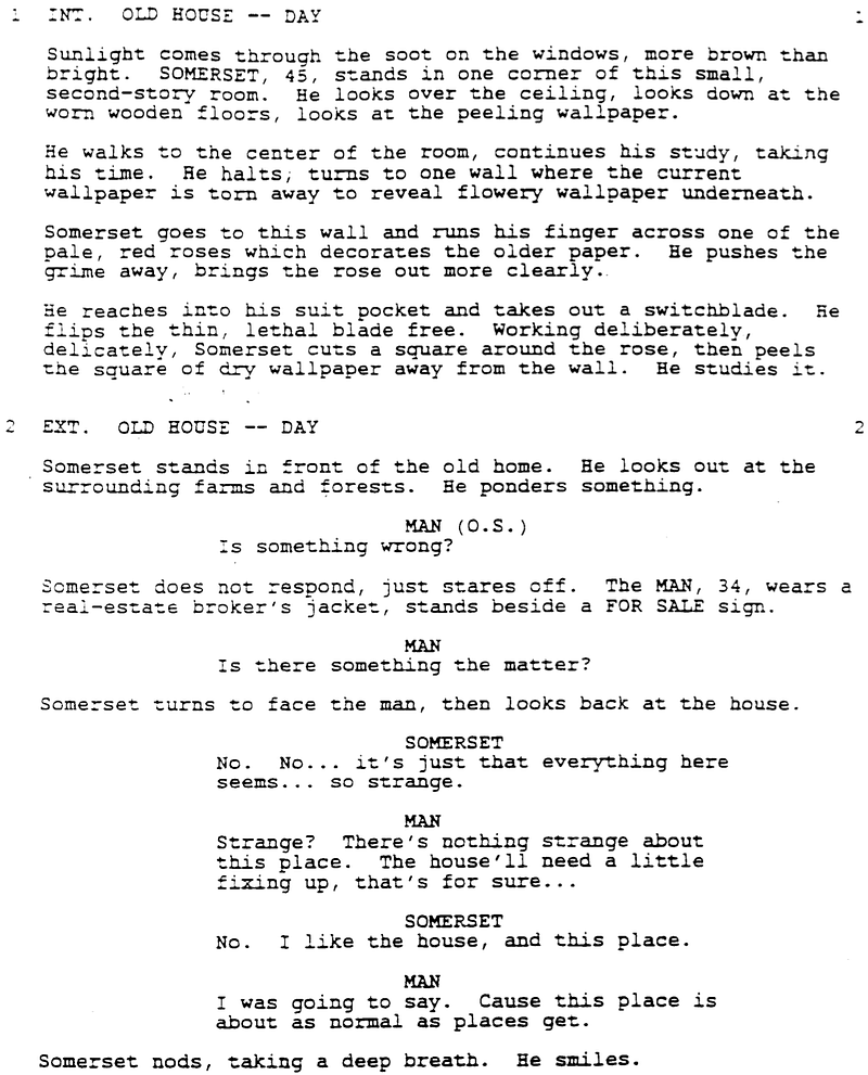 Page One: “Se7en” (1995)