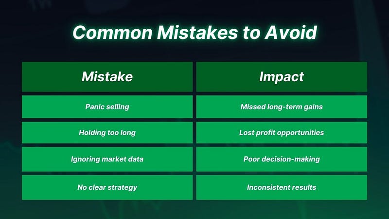 Common Mistakes to Avoid