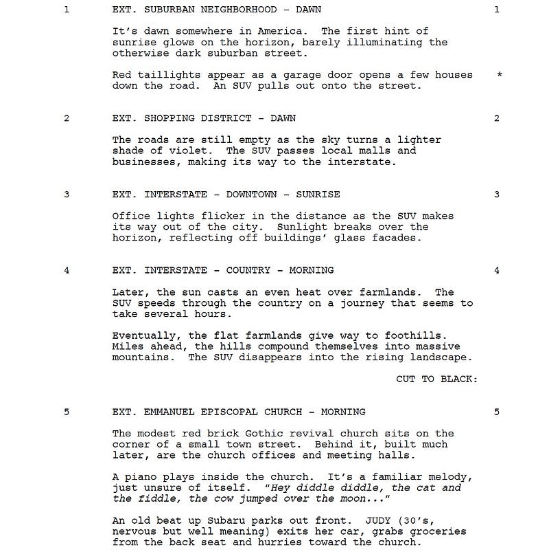 Page One: “Mass” (2021)