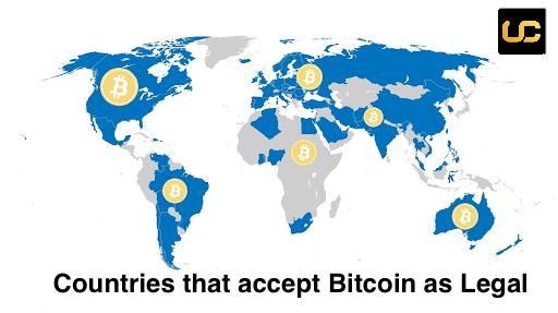 Bitcoin Regulation: Countries where bitcoin is Legal