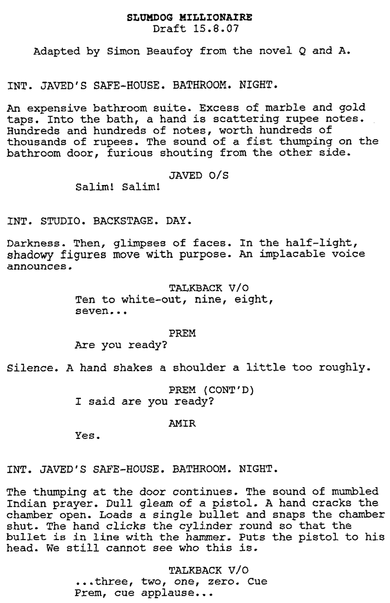Page One: “Slumdog Millionaire” (2008)