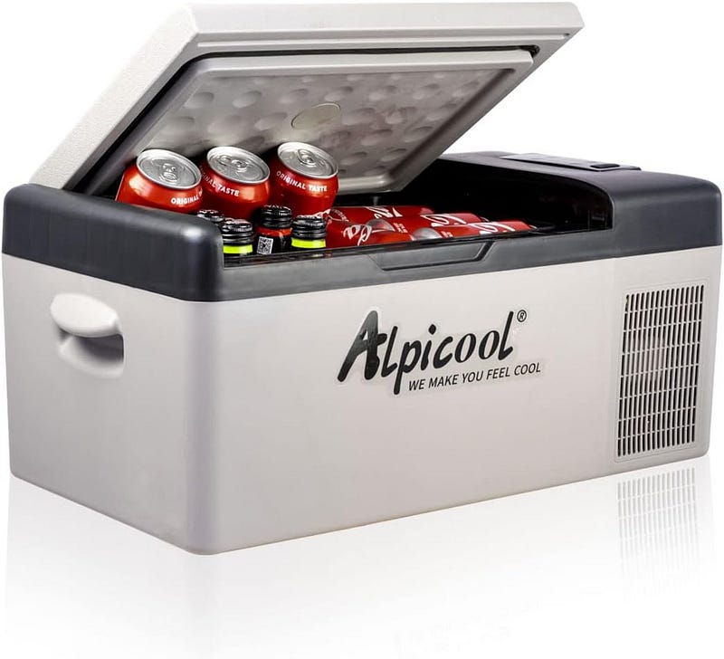 Alpicool C15 Portable Refrigerator — Best 12V RV Refrigerators — WALFOSBRAND.COM