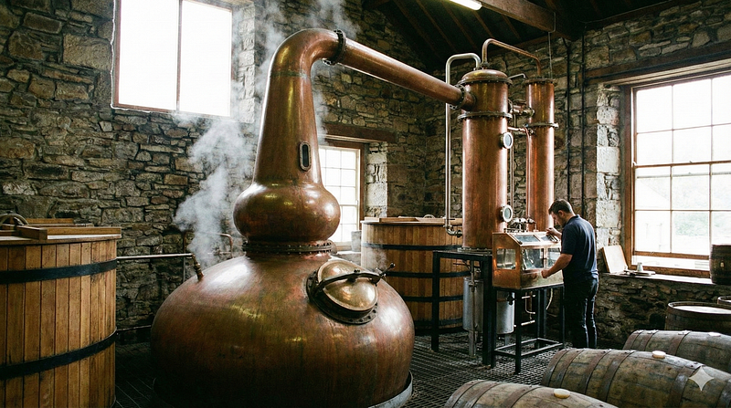 A distillation still — generated by Nano Banana
