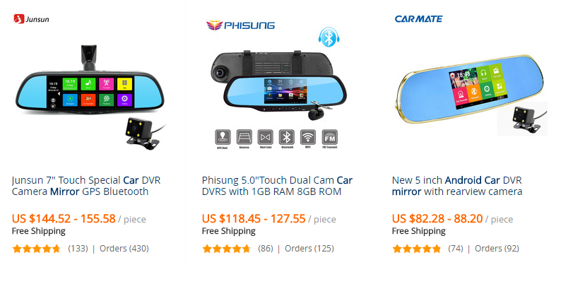Android+Car DVR+Rea
rview miller