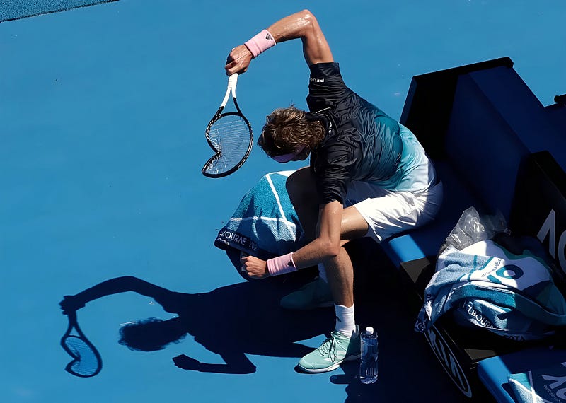 How Professional Tennis Players Turn Errors into Advantages