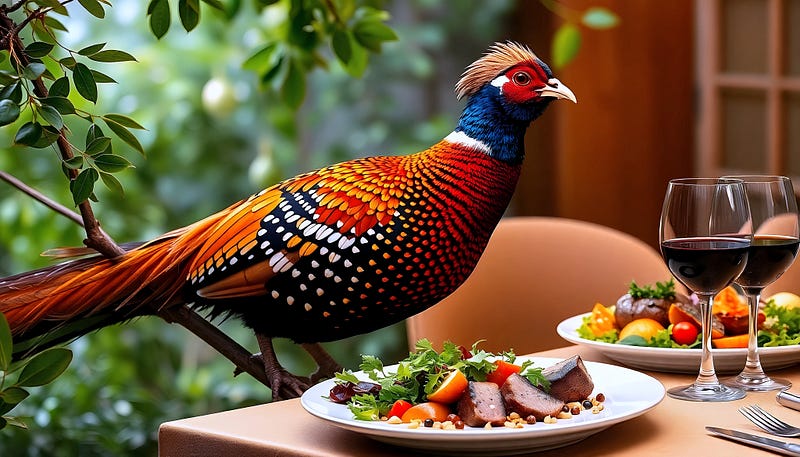Feathers, Fields, and Fire: The Common Pheasant’s Journey from Wild Game to Gourmet Plate