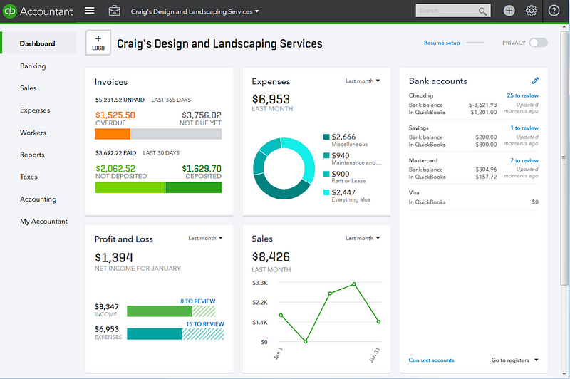 Quickbooks services