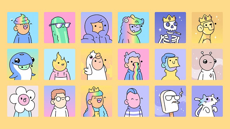 An Ultimate Guide To Doodles NFTs — Doodles NFT Characters Explained