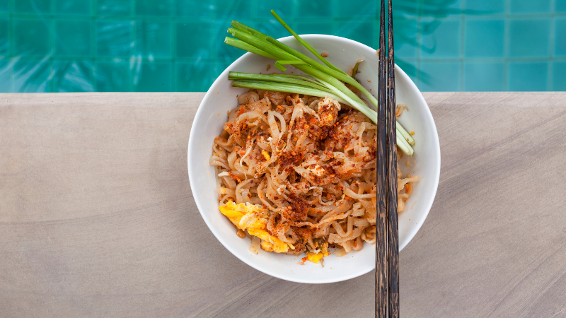 Pad Thai fried noodles