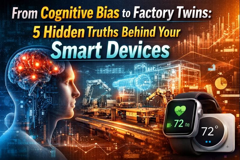 From Cognitive Bias to Factory Twins: 5 Hidden Truths Behind Your Smart Devices