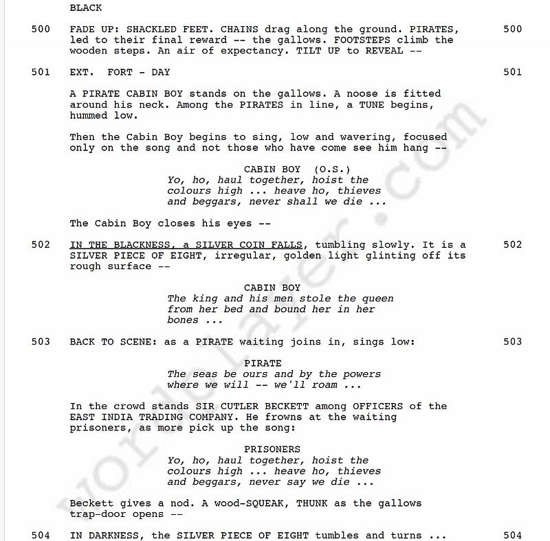 Page One: “Pirates of the Caribbean: At World’s End” (2007)