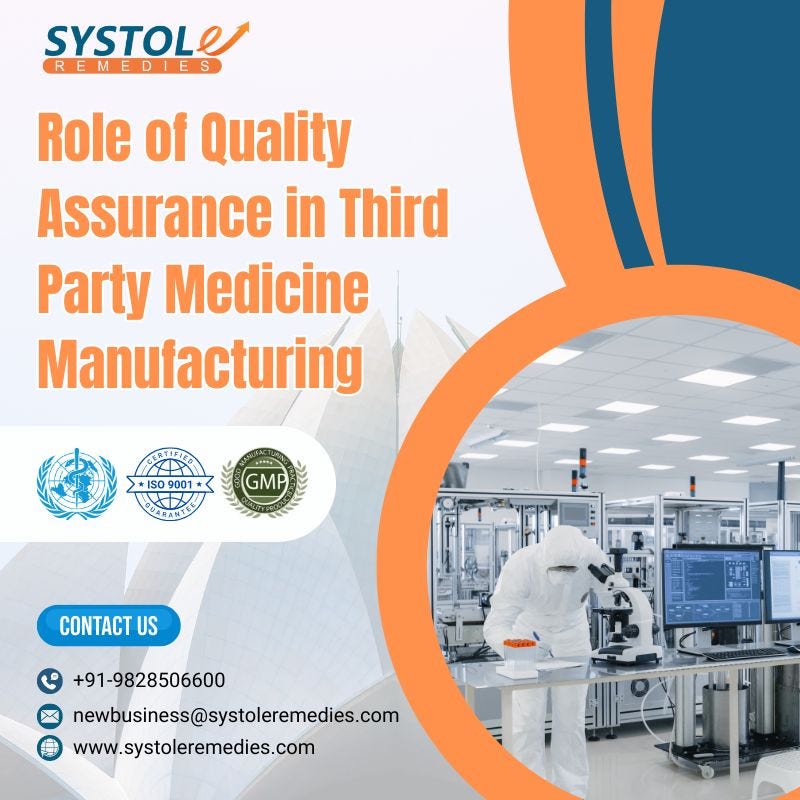Third Party Medicine Manufacturing