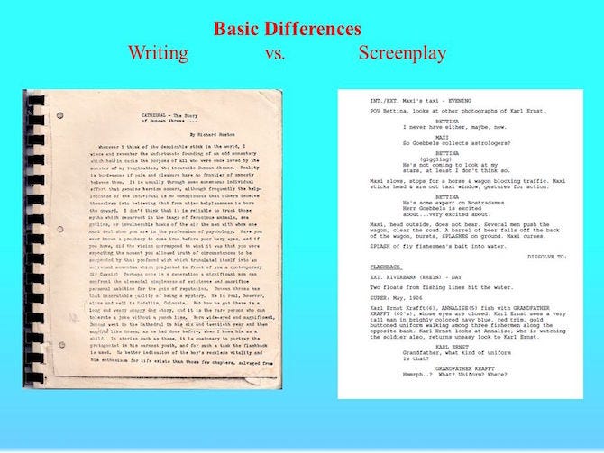 Reader Question: What’s the biggest challenge novelists face when switching to screenwriting?