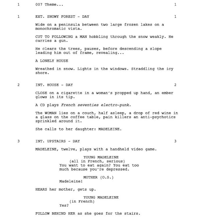 Page One: “No Time to Die” (2021)