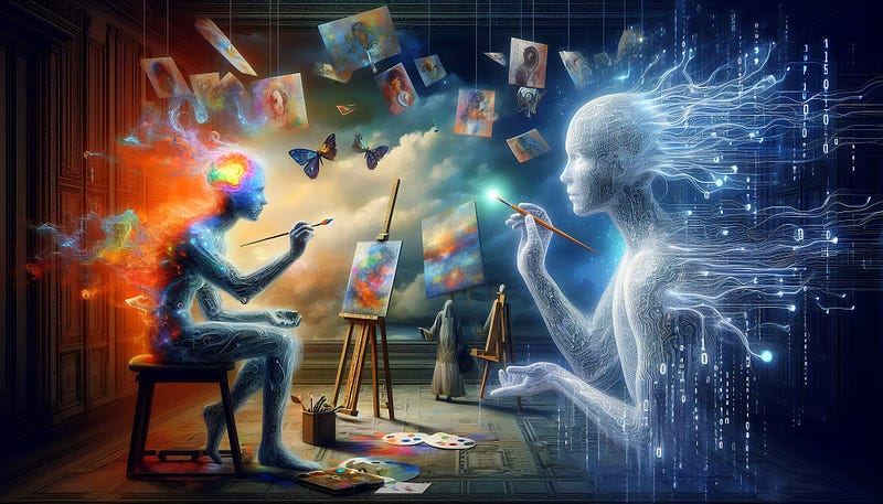 The Ghost in the Machine: When Algorithms Paint, Compose, and Write