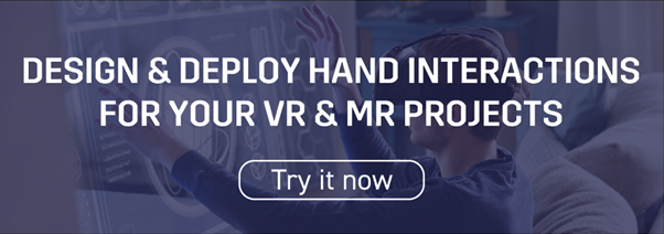 Design and deploy hand interactions for your VR and MR projects with Interhaptics
