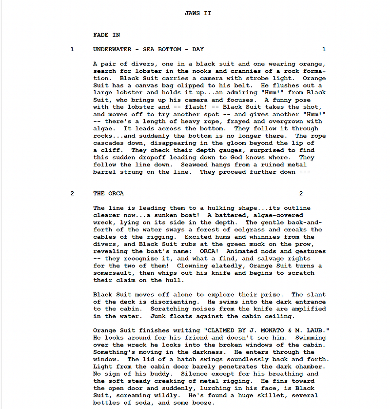Page One: “Jaws 2” (1978)