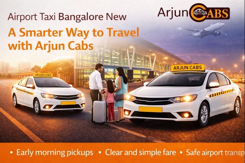 Airport Taxi Bangalore New -A Smarter Way to Travel with Arjun Cabs Airport Taxi Bangalore New -A Smarter Way to Travel with Arjun Cabs