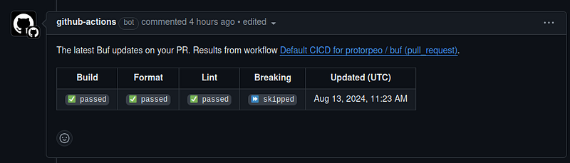 Incredible futures of buf to generate Protobuf, GitHub action