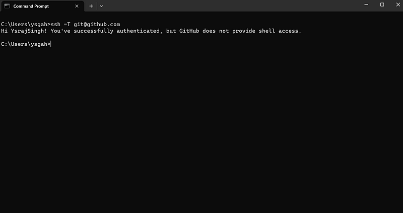 Test SSH Connection