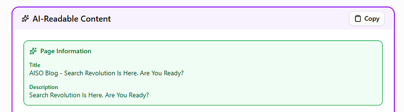 report 3 page inspector tool