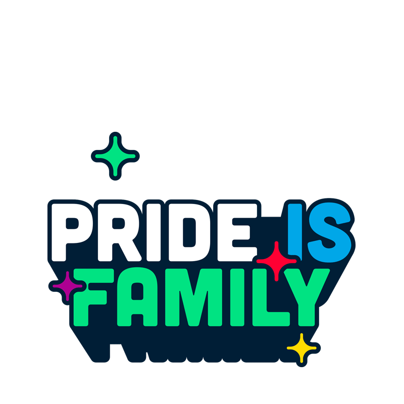 pride is family animated sticker by weareinhouse.com