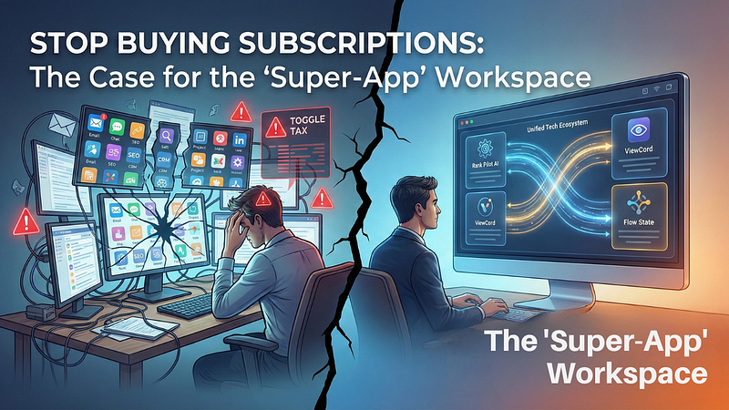 Stop Buying Subscriptions: The Case for the ‘Super-App’ Workspace