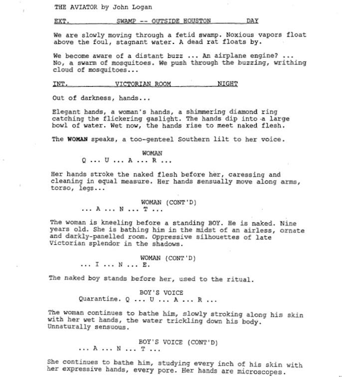 Page One: “The Aviator” (2004)