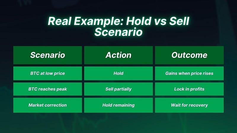 Hold vs Sell Scenario