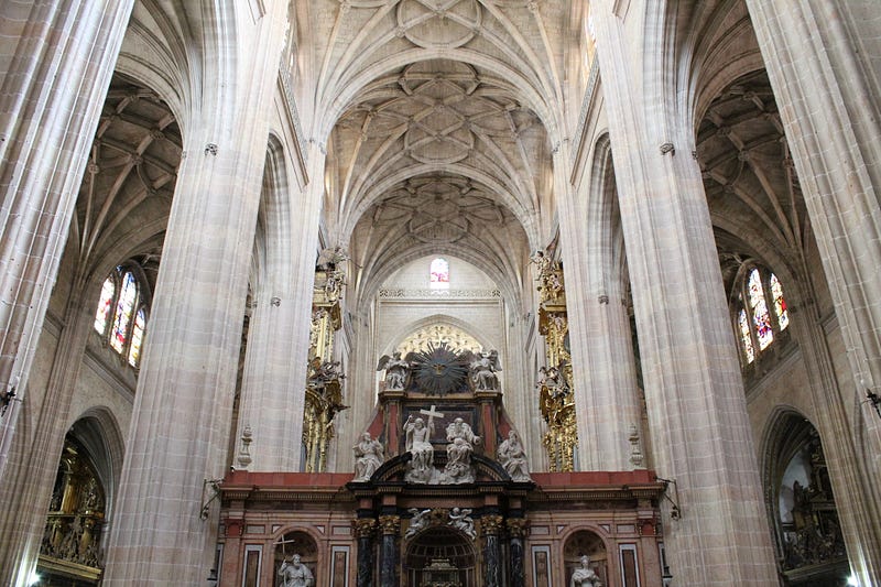 cathedral in Segovia, Spain