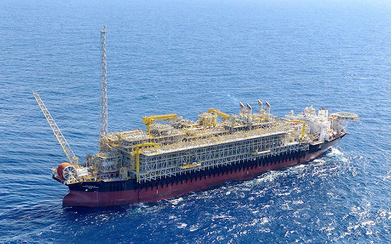 A FPSO vessel.