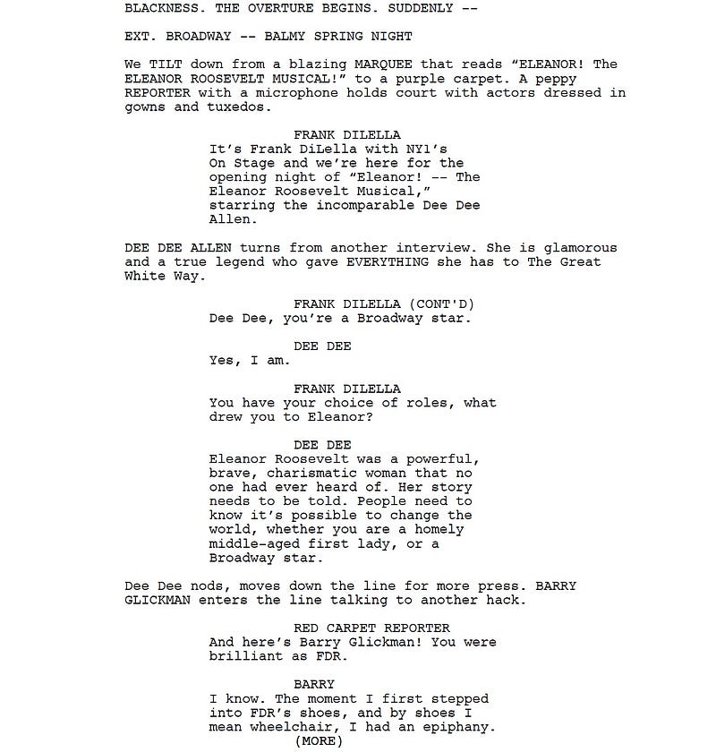 Page One: “The Prom” (2020)