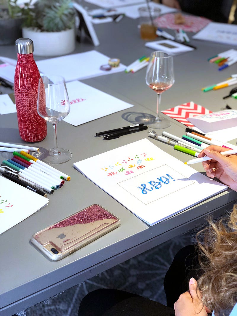 Recap: Lettering Class in April at Batch – Punkpost – Medium