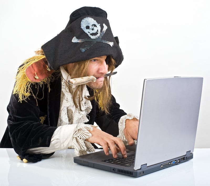 Startups e Pirataria: uma péssima ideia