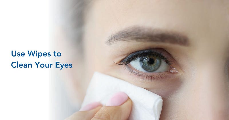 eye cleaning in high air pollution