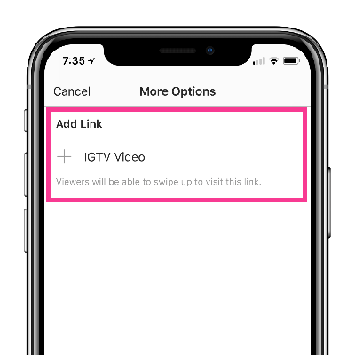 240: Instagram Stories: How To Create Swipe Up Links to IGTV