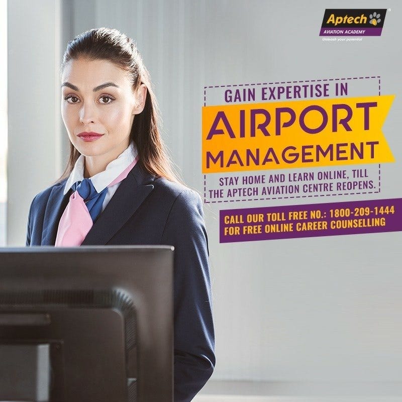 Discover the Best Airport Management Course in Dehradun at Aptech Avia Discover the Best Airport Management Course in Dehradun at Aptech Avia