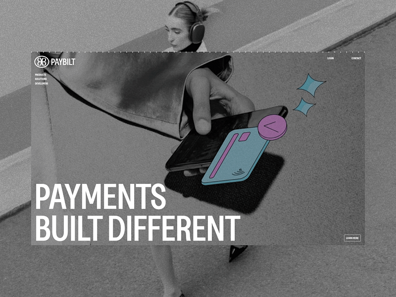 Paybilt — Homepage Exploration 01