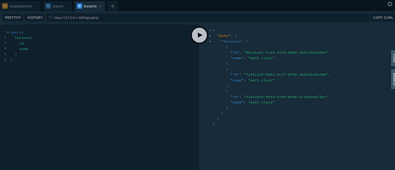 MongoDB and GraphQL in the Nestjs