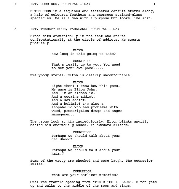 Page One: “Rocketman” (2019)