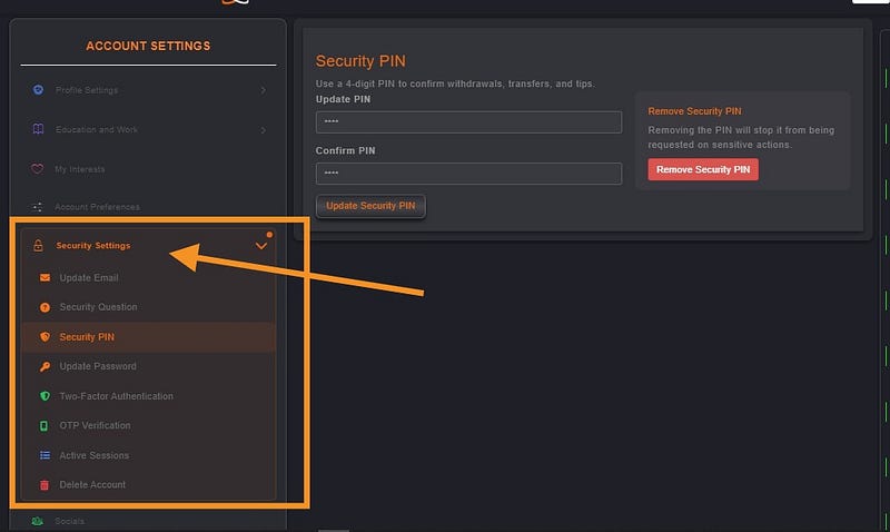 Secure & Verify Your Account&nbsp;