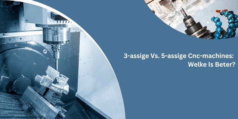 3-assige Vs. 5-assige Cnc-machines: Welke Is Beter?